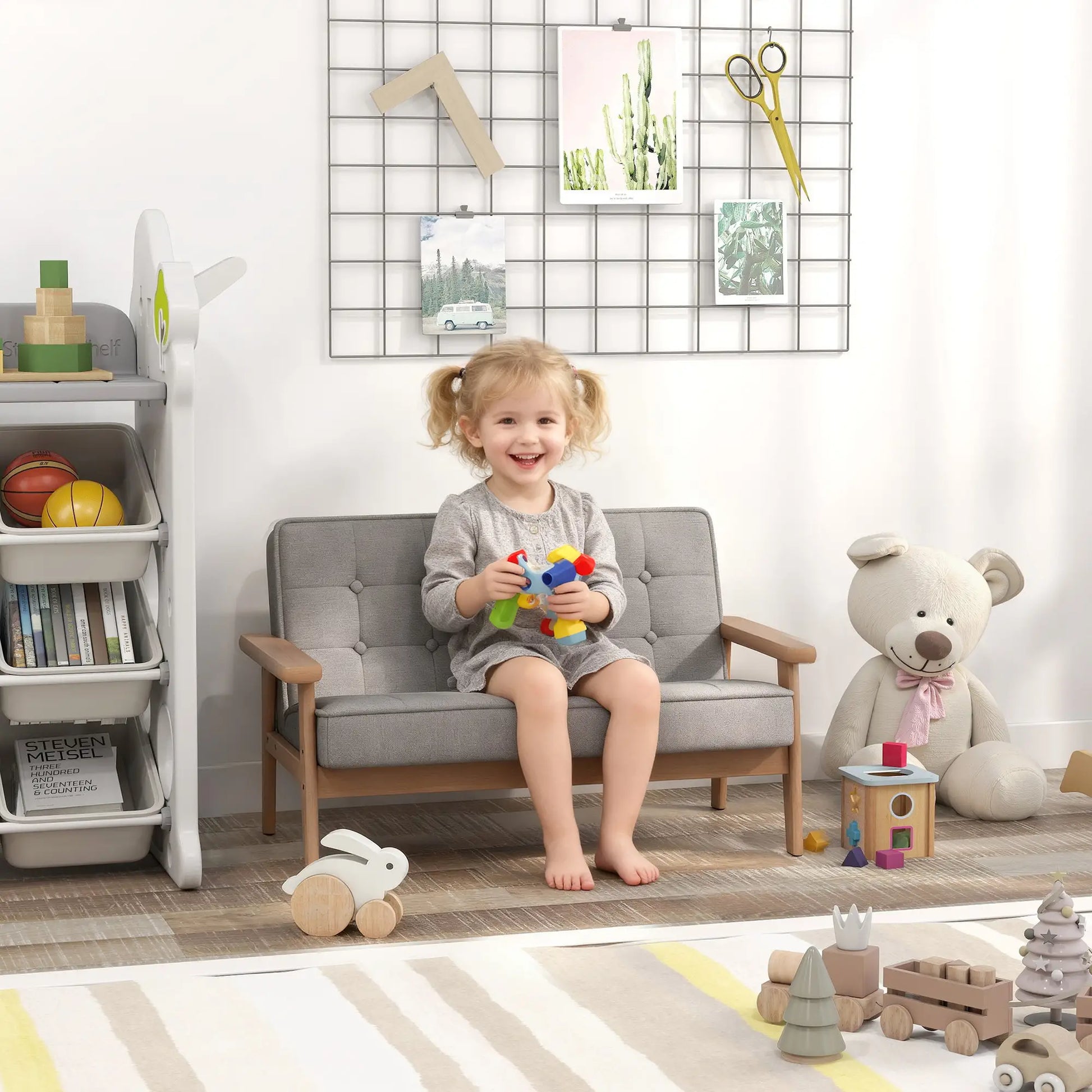 SOFÁ INFANTIL NUBE KIDS – SOFÁ PARA NIÑOS 2 PLAZAS image 2