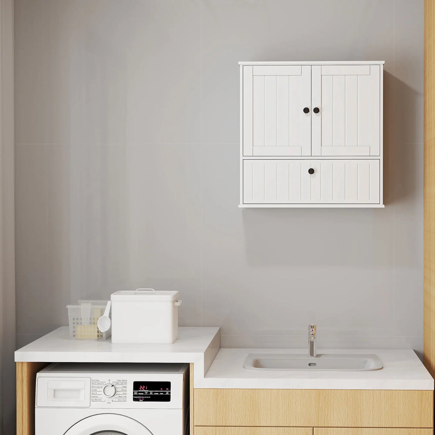 🚿 Armario de Baño de Pared MODELO RUSTIKA image 1