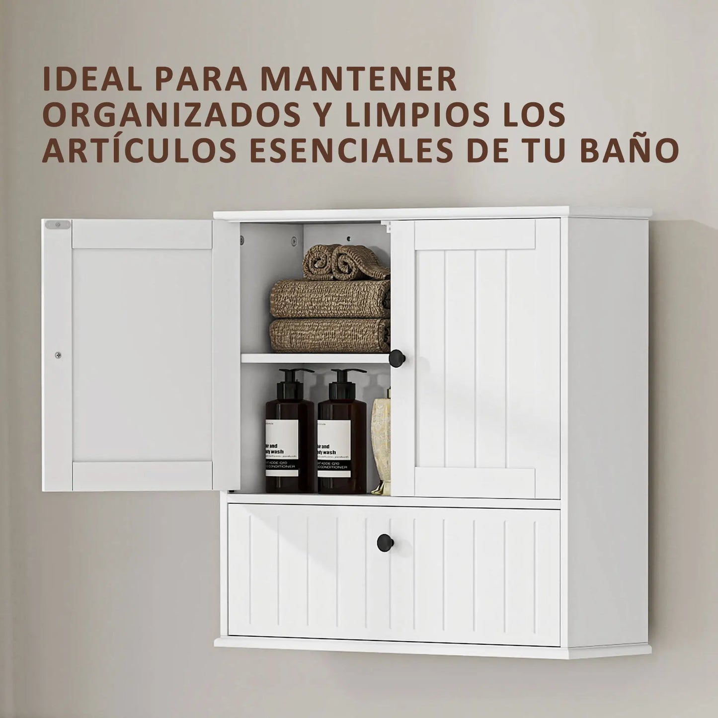 🚿 Armario de Baño de Pared MODELO RUSTIKA image 8
