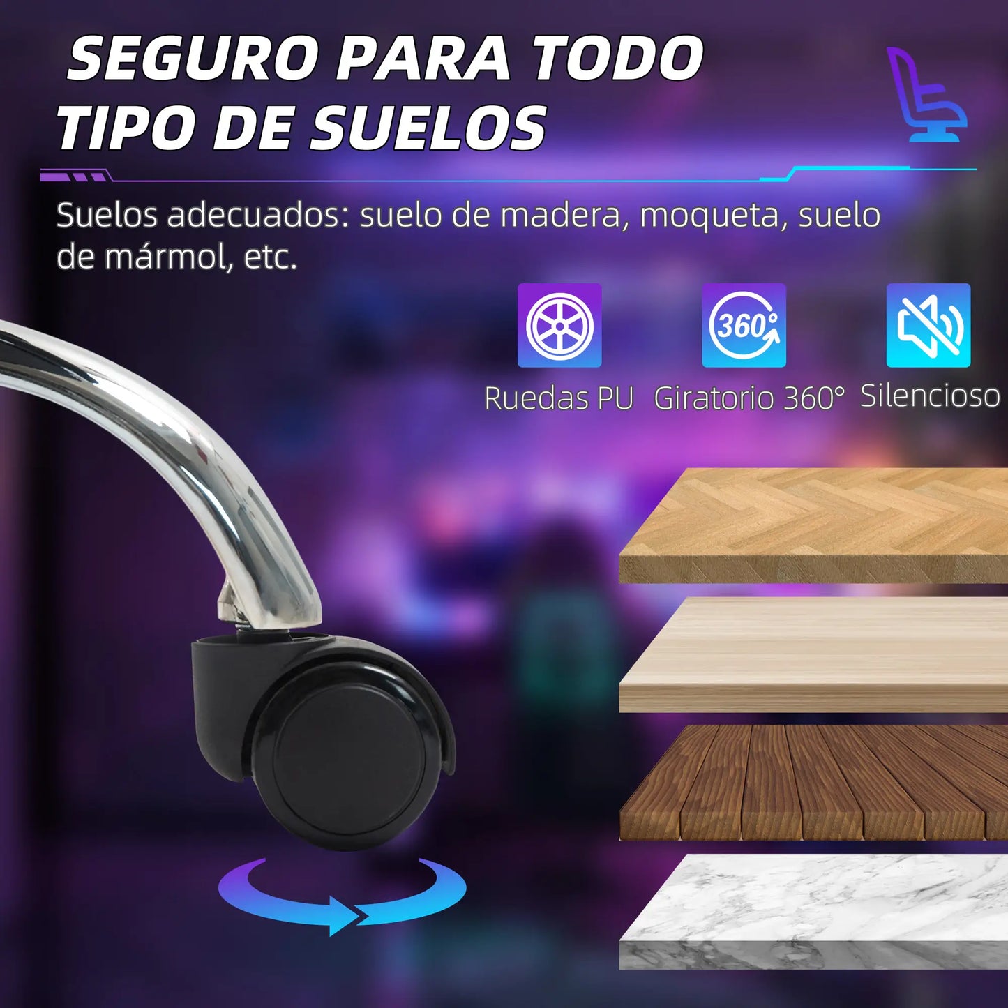 SILLA GAMING MODELO SILVERFLEX ELITE image 8