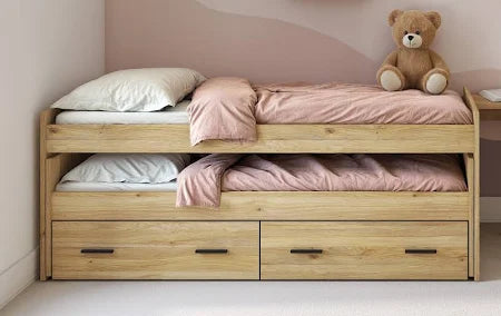 CAMA COMPACTO CON CAJONERA MOD AURA image 2