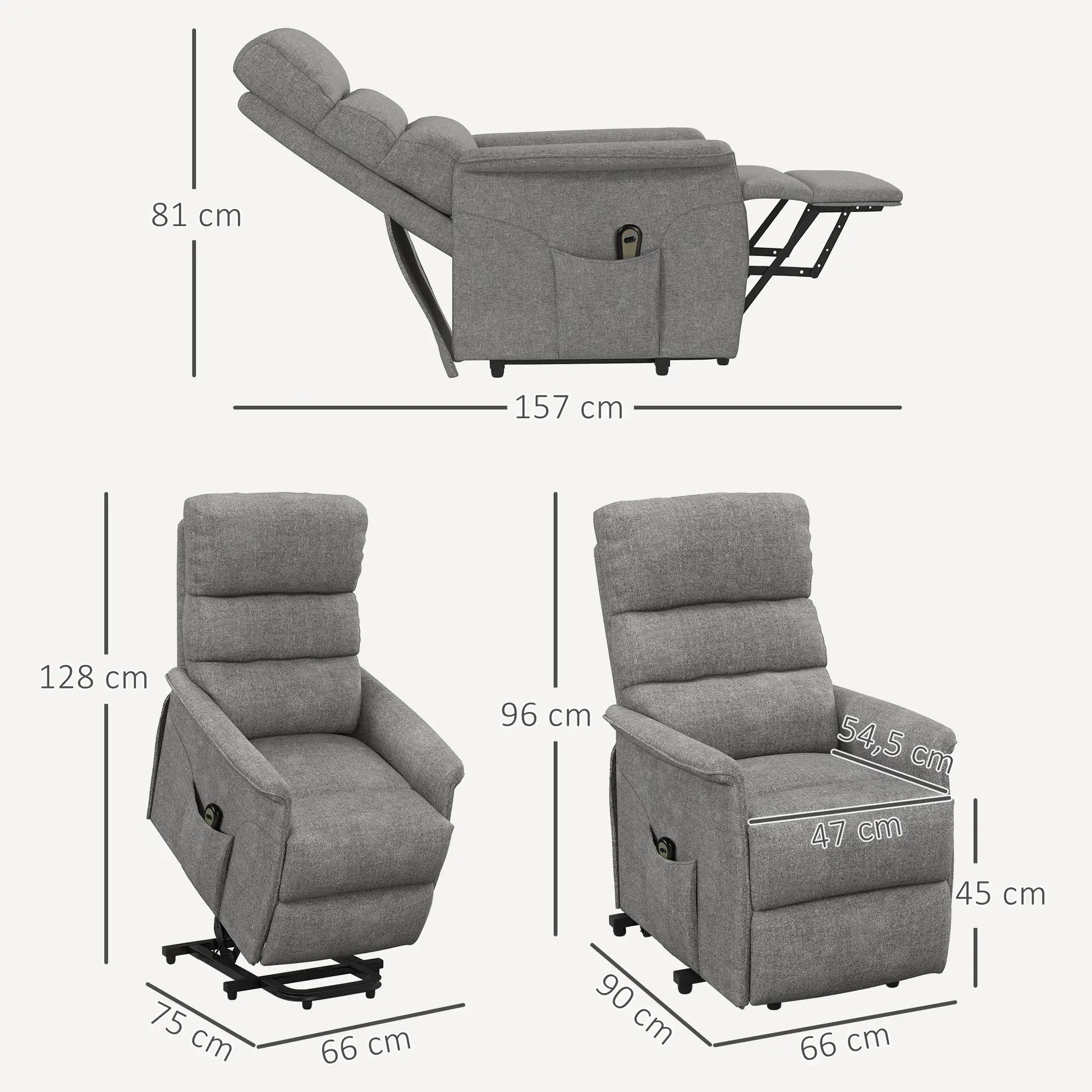 🛋️ Sillón Relax Eléctrico MODELO IMPERIAL – Levanta Personas image 1
