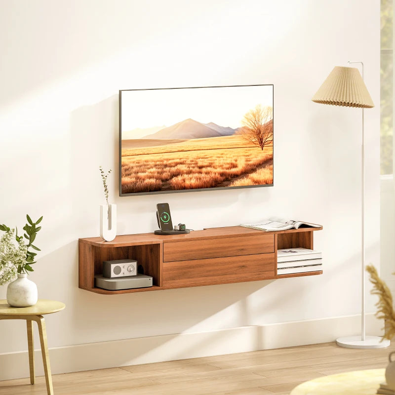 MUEBLE TV SUSPENDIDO CON ESTACIÓN DE CARGA image 0
