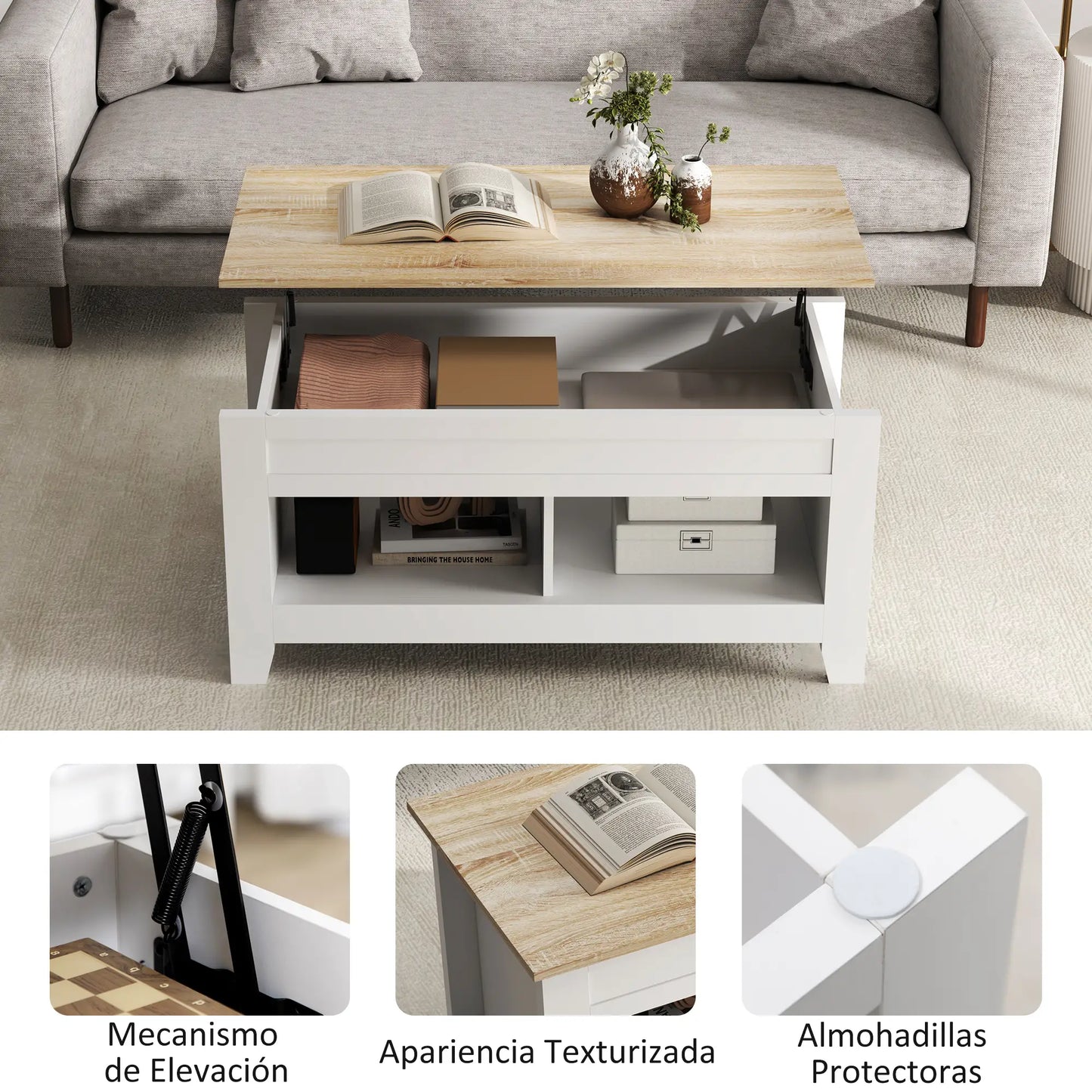 Mesa de Centro Elevable “TRIO LIFT” image 10