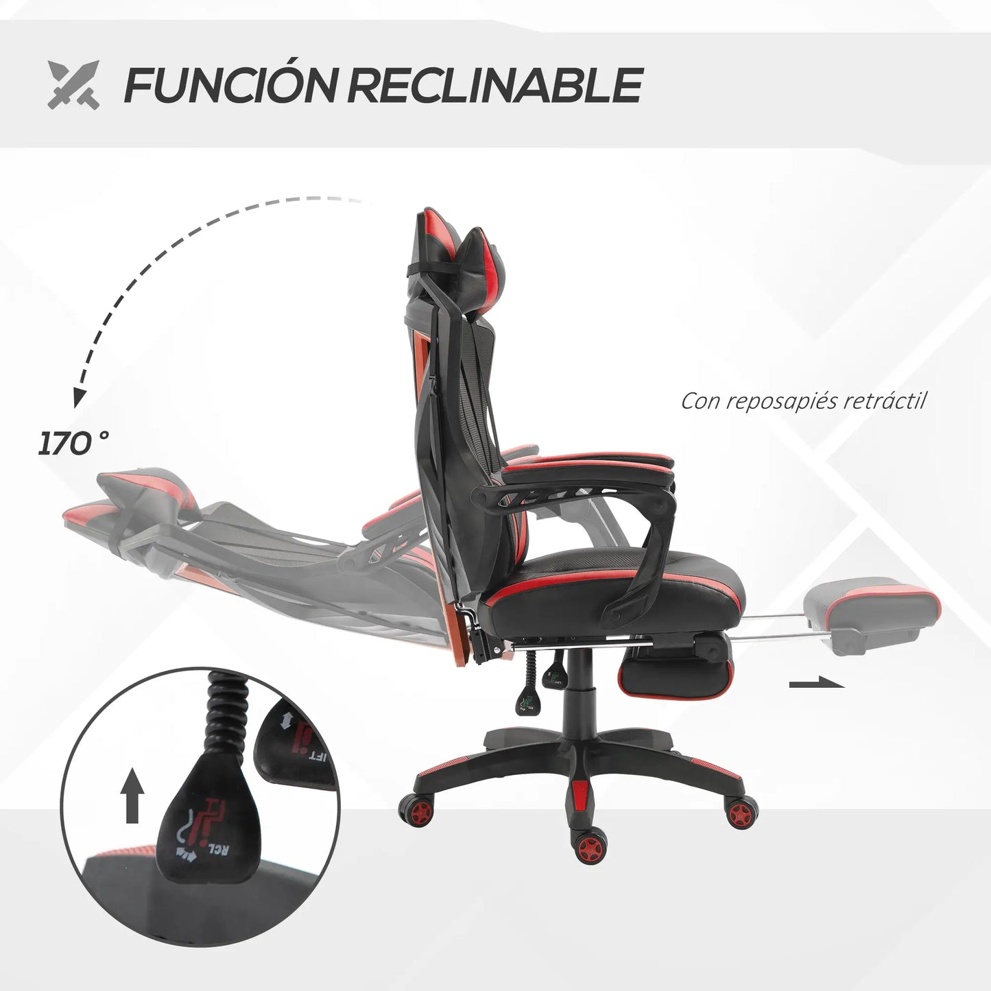 SILLA GAMING MODELO REDSTORM MAX image 1