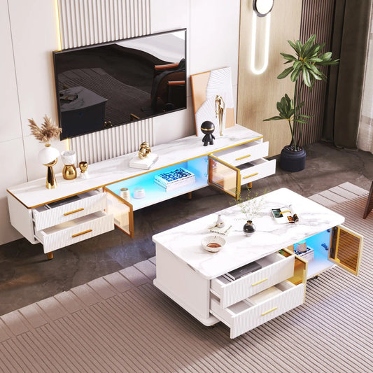 MUEBLE TV “LUXE MÁRMOL LED 170” image 0