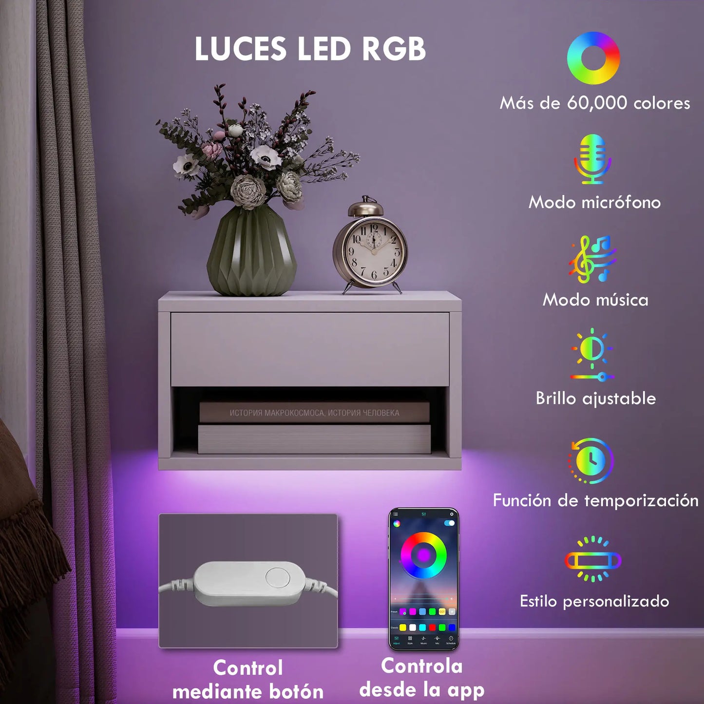 SET MESITAS LED FLOAT RGB 37 image 7