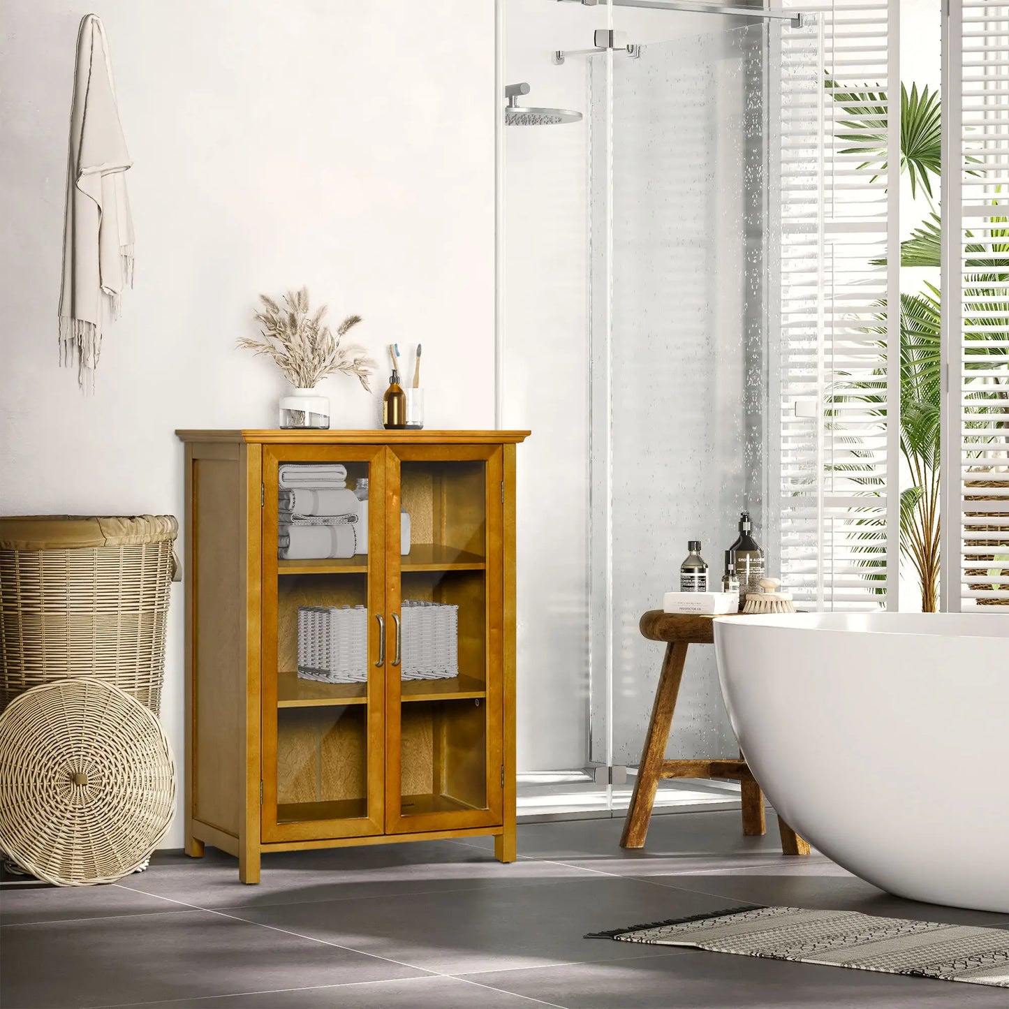 APARADOR VITRINA MODELO NOGALIS image 0