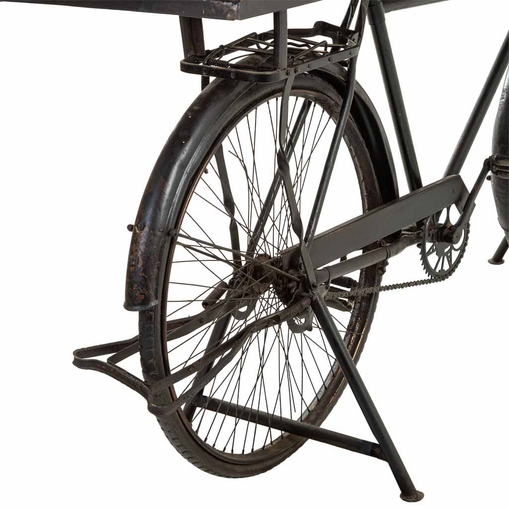 RECIBIDOR BICICLETA INDUSTRIAL NEGRO image 7