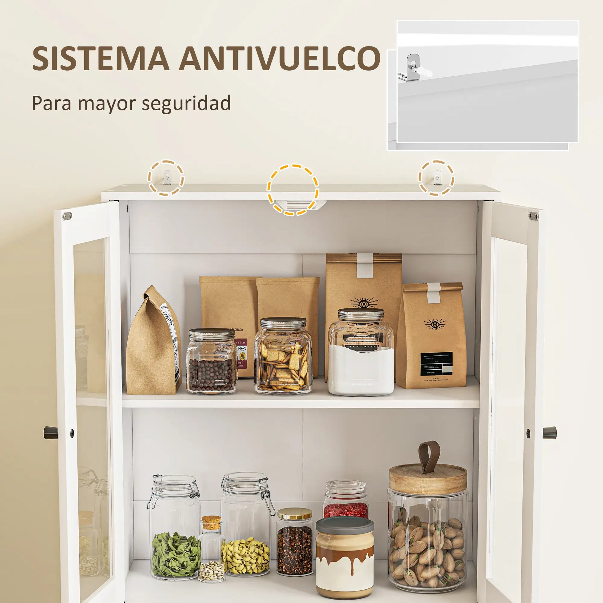 ALACENA DE COCINA MODELO BLANCAGLASS image 3