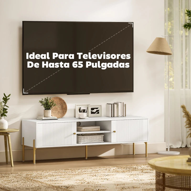 MUEBLE DE TV MODERNO BLANCO image 5