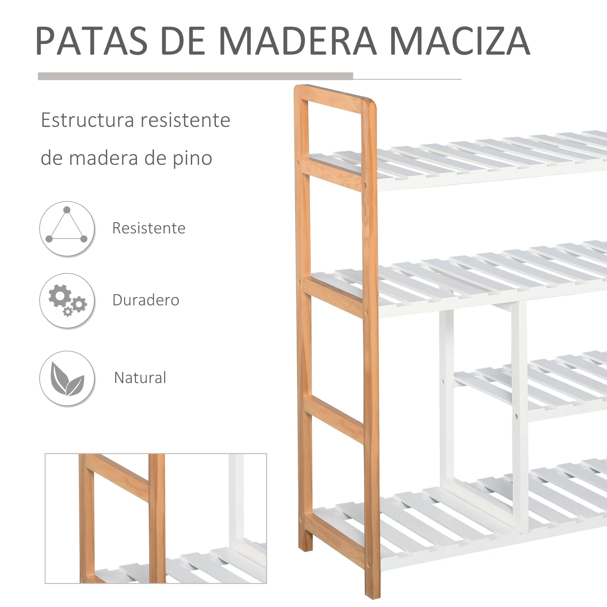 ZAPATERO MULTIUSO NÓRDICO PINO 4N image 9