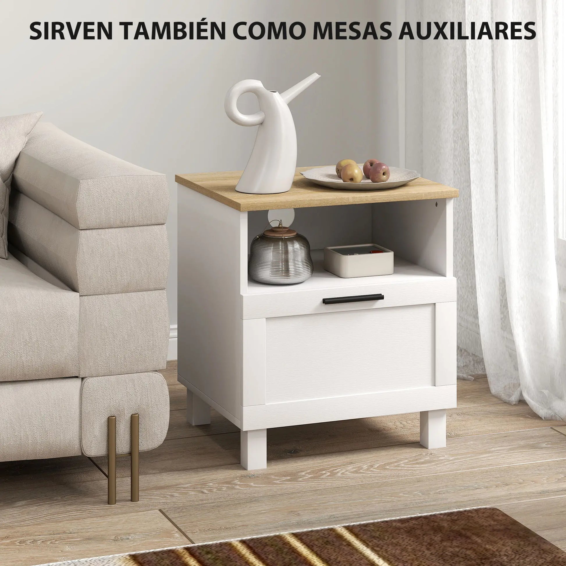JUEGO DE 2 MESITAS BLANCWOOD DUO image 8