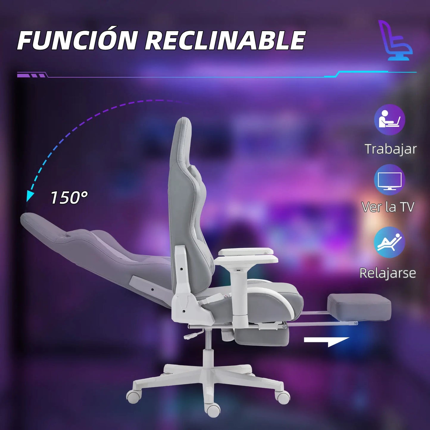 SILLA GAMING MODELO SILVERFLEX ELITE image 1