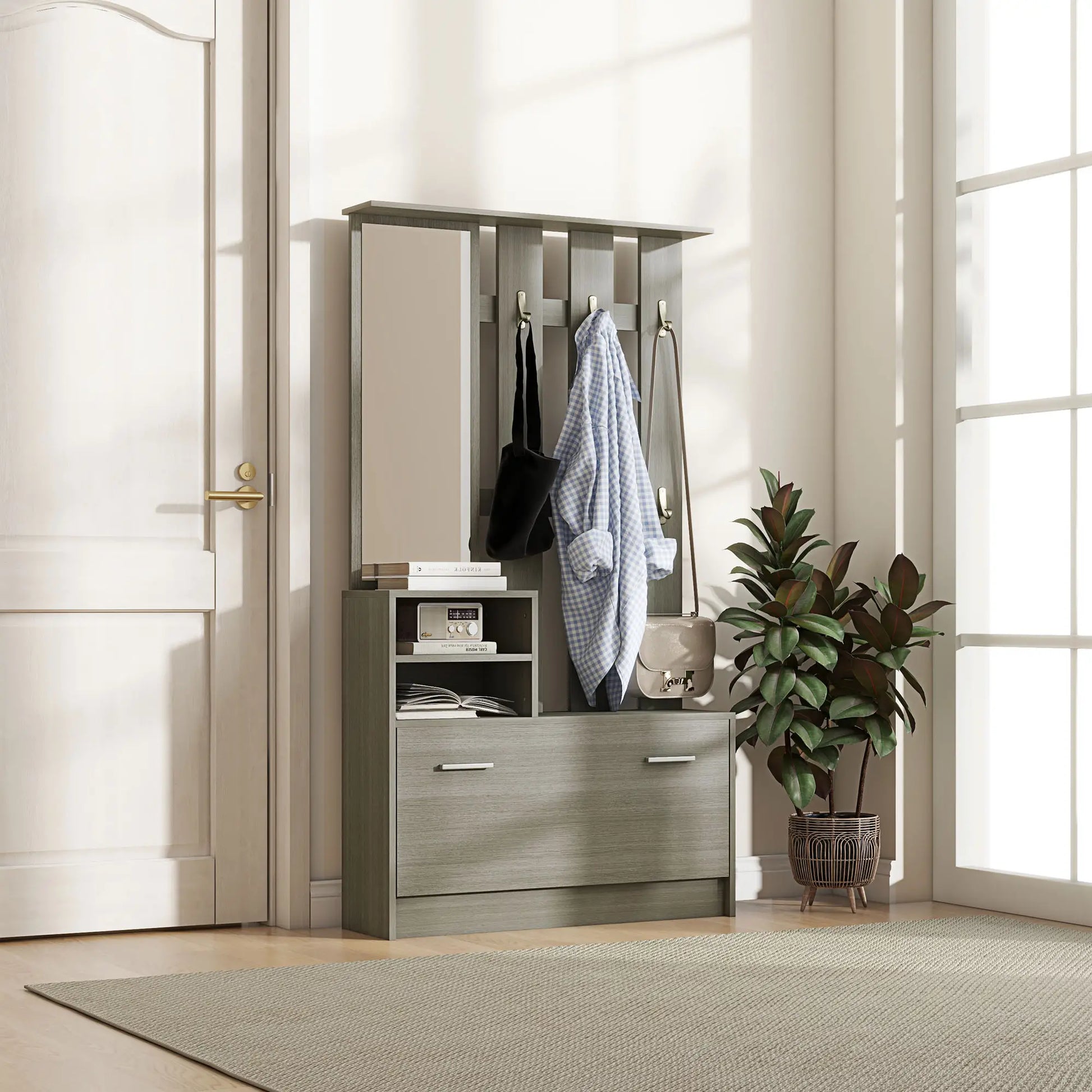 RECIBIDOR GREY URBAN SET 4 EN 1 image 0