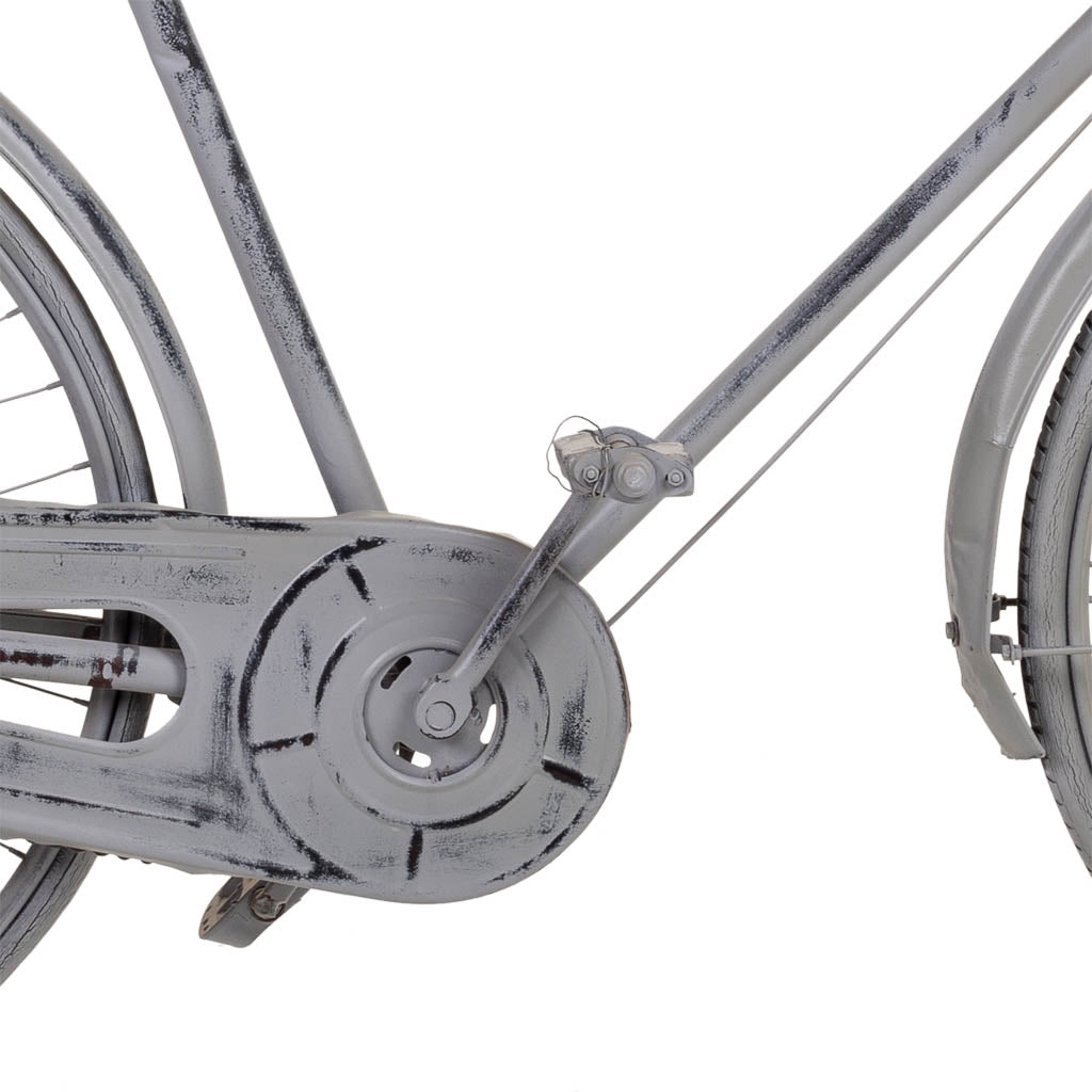 RECIBIDOR BICICLETA INDUSTRIAL PLATA image 4