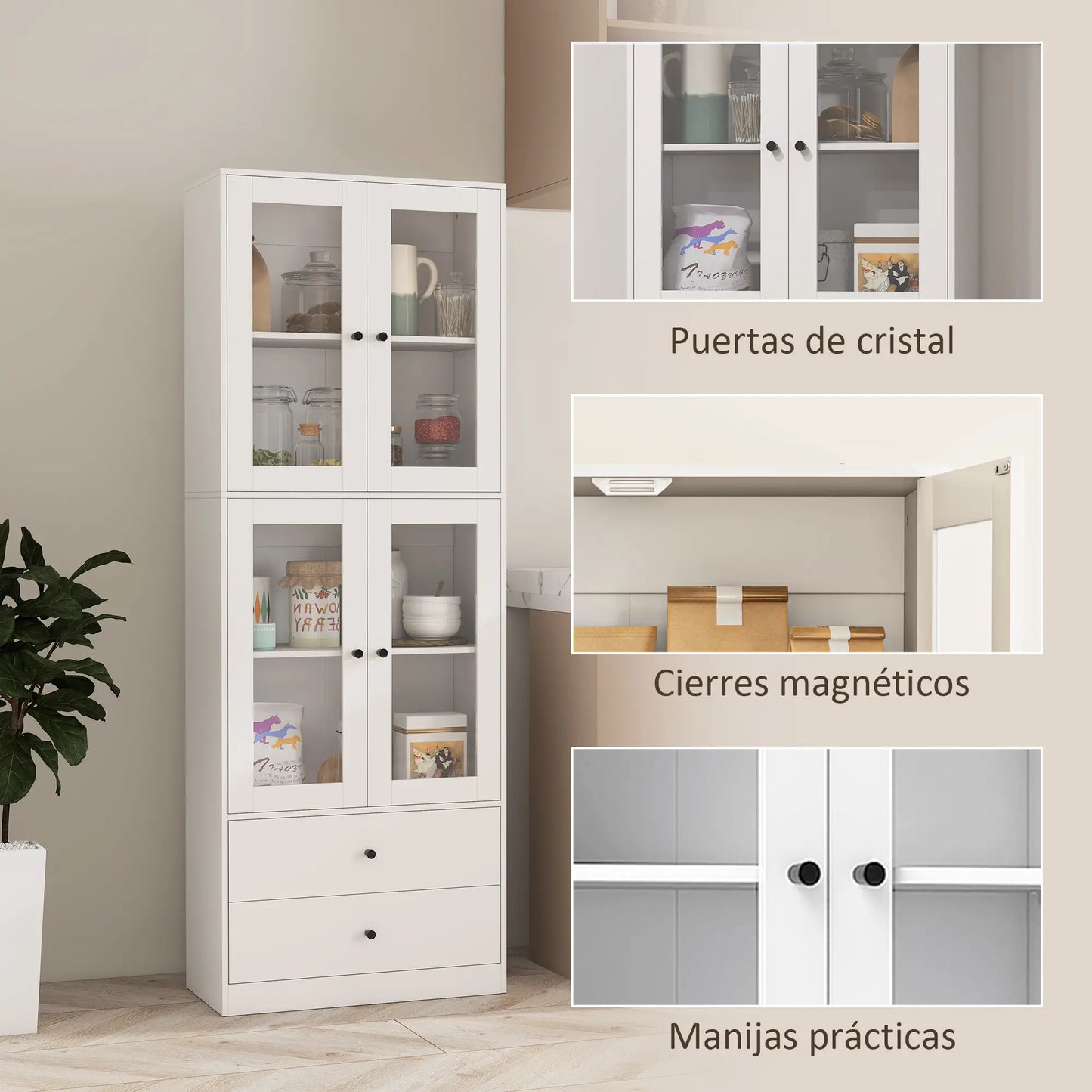 ALACENA DE COCINA MODELO BLANCAGLASS image 4
