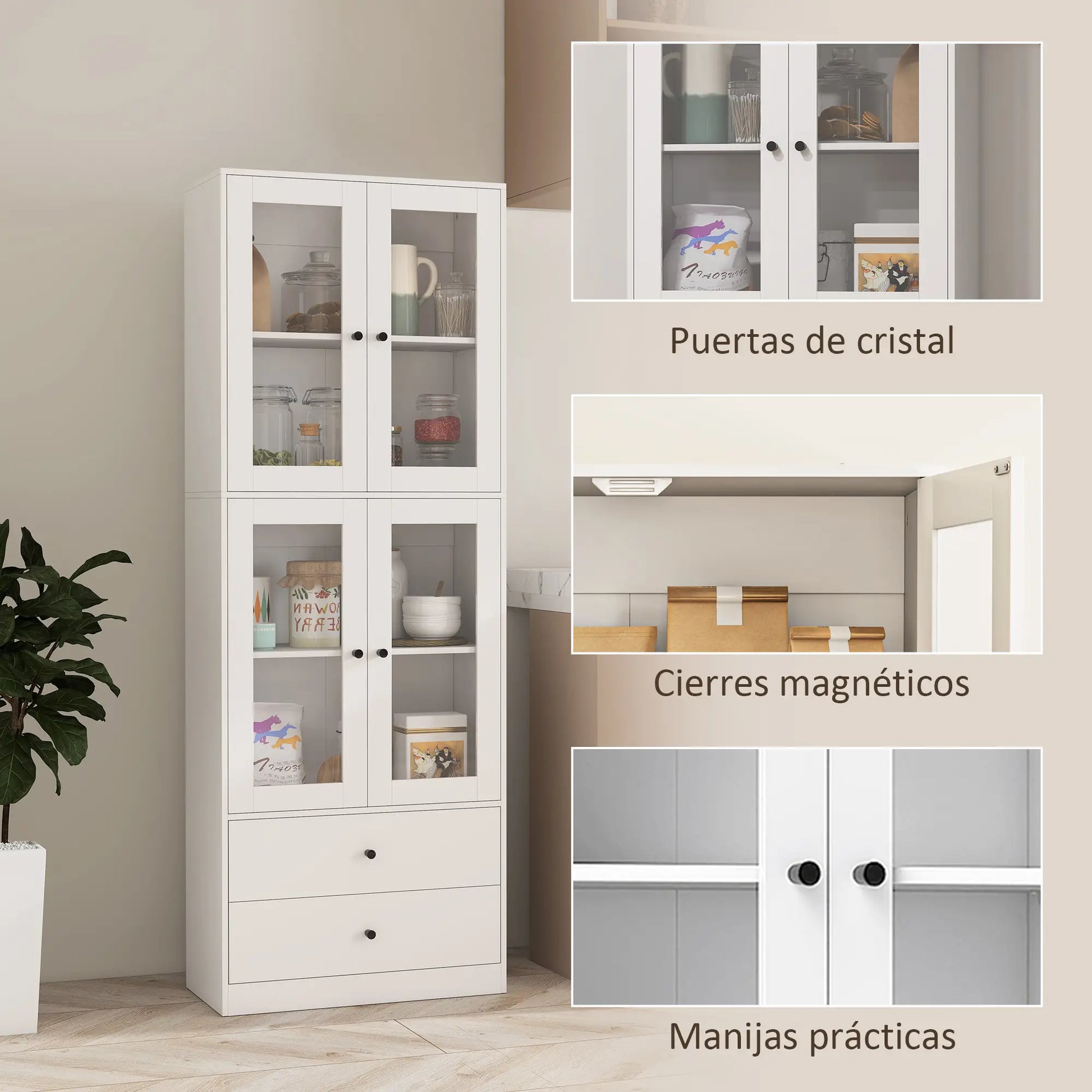ALACENA DE COCINA MODELO BLANCAGLASS image 4