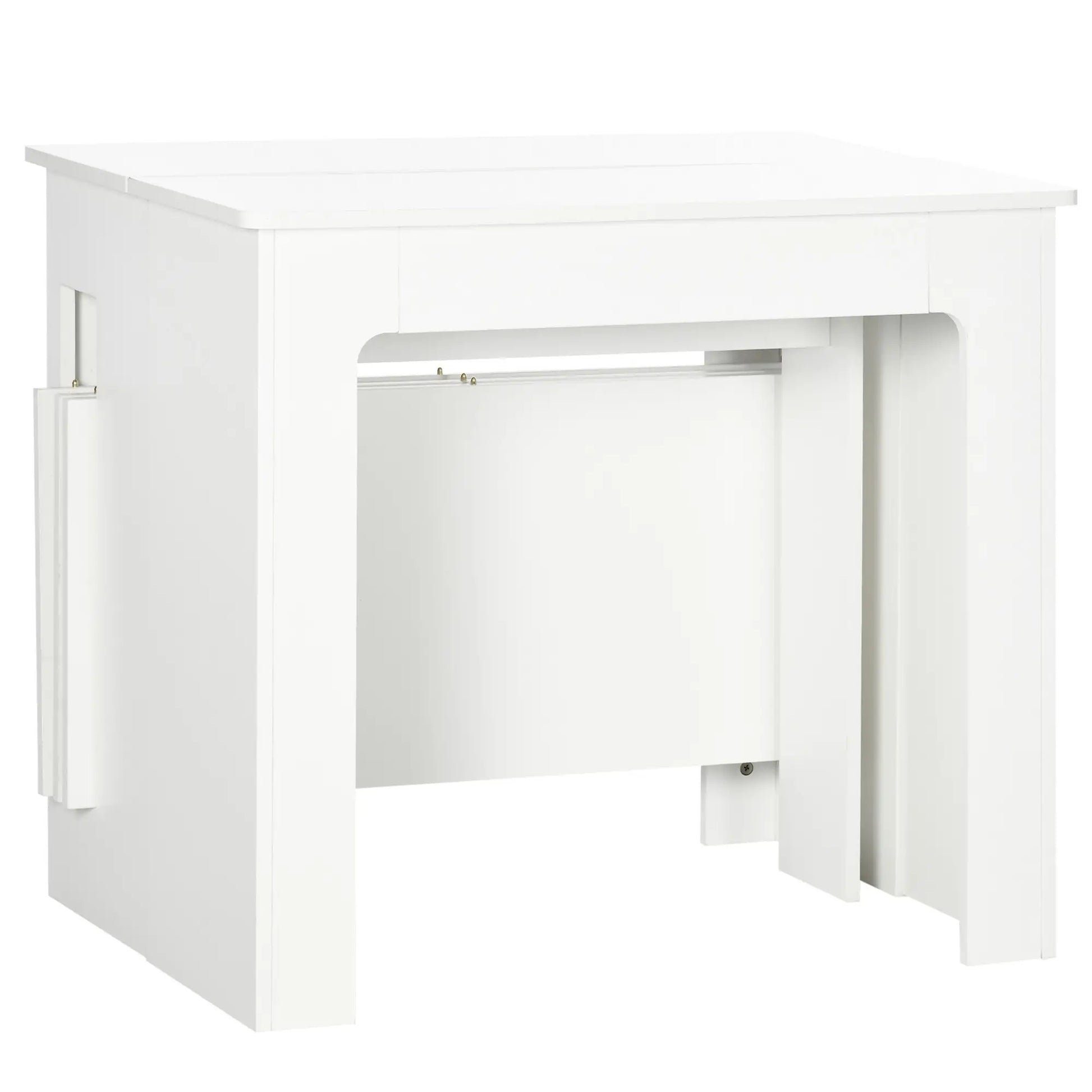 MESA DE COMEDOR EXTENSIBLE BLANCA 4-6 PERSONAS – MODELO ALHAMBRA image 6
