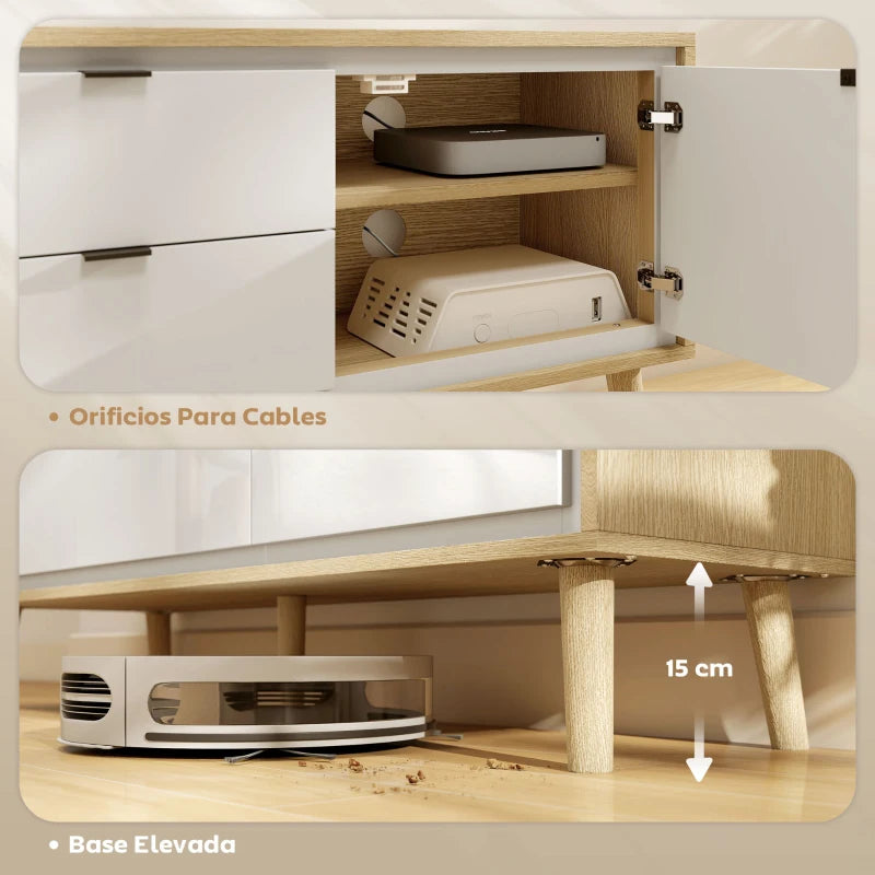MUEBLE DE TV GLOSS&ROBLE 120 image 6