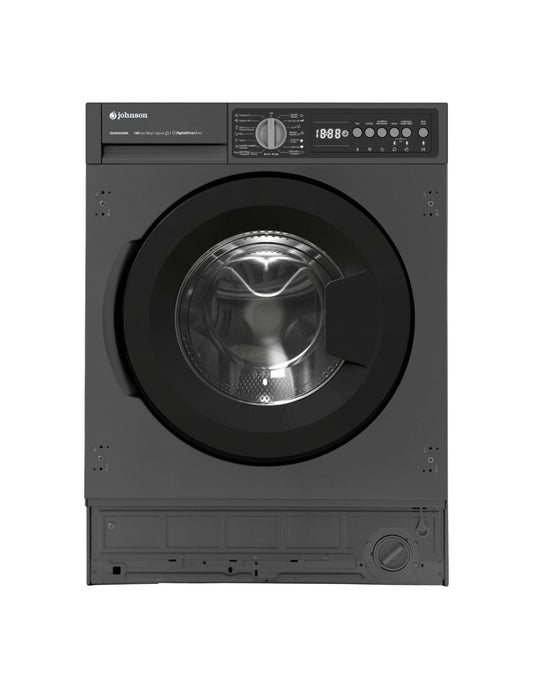 Lavadora integrable 8 Kg A Dark Inox JHONSON image 0