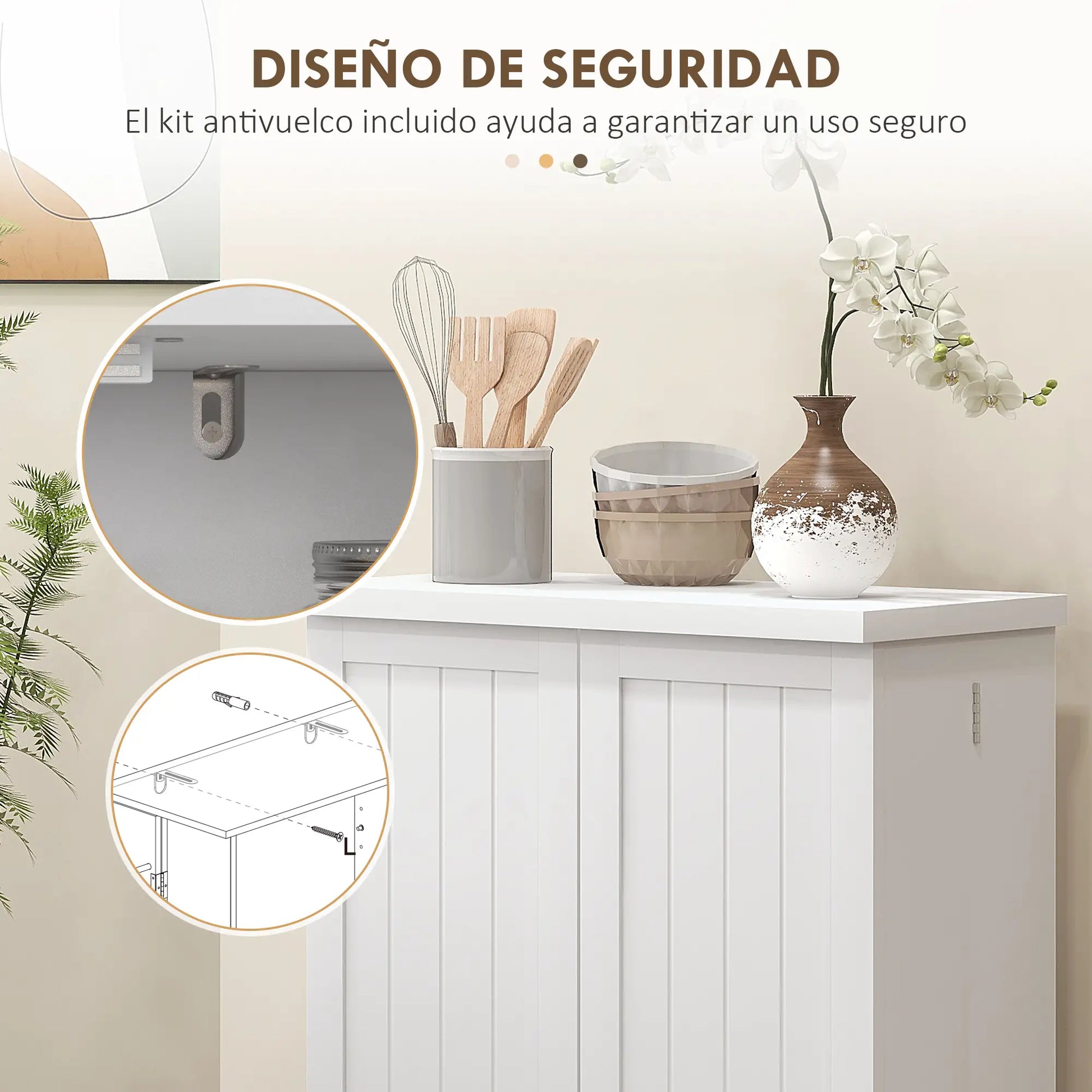ARMARIO DESPENSA DE COCINA MODELO BLANCPANTRY image 2