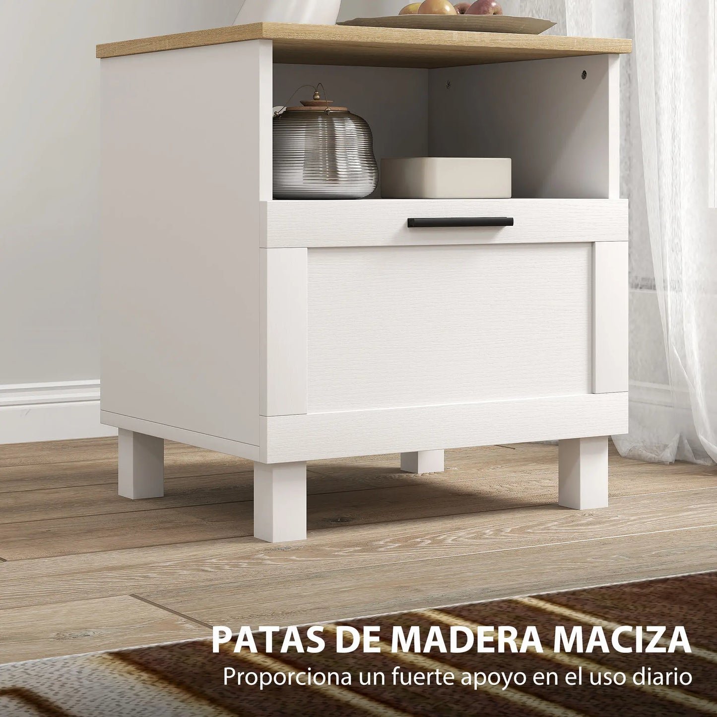 JUEGO DE 2 MESITAS BLANCWOOD DUO image 0