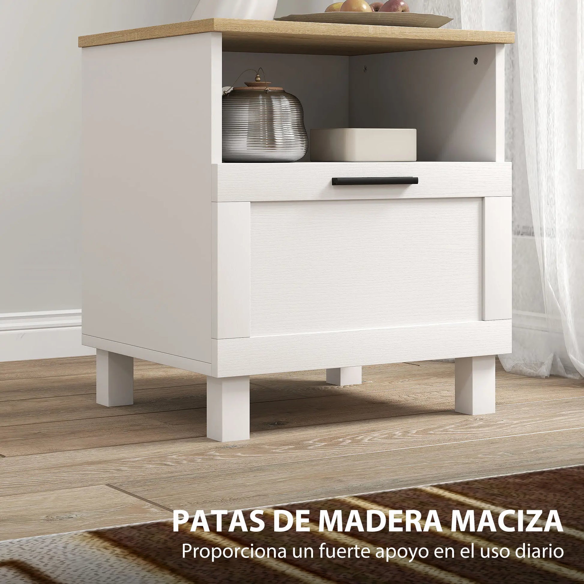 JUEGO DE 2 MESITAS BLANCWOOD DUO image 0