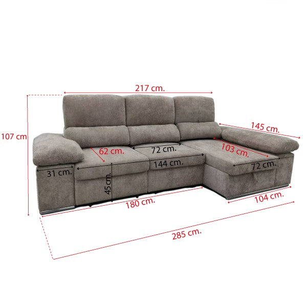 Chaiselongue cama Nadia image 2