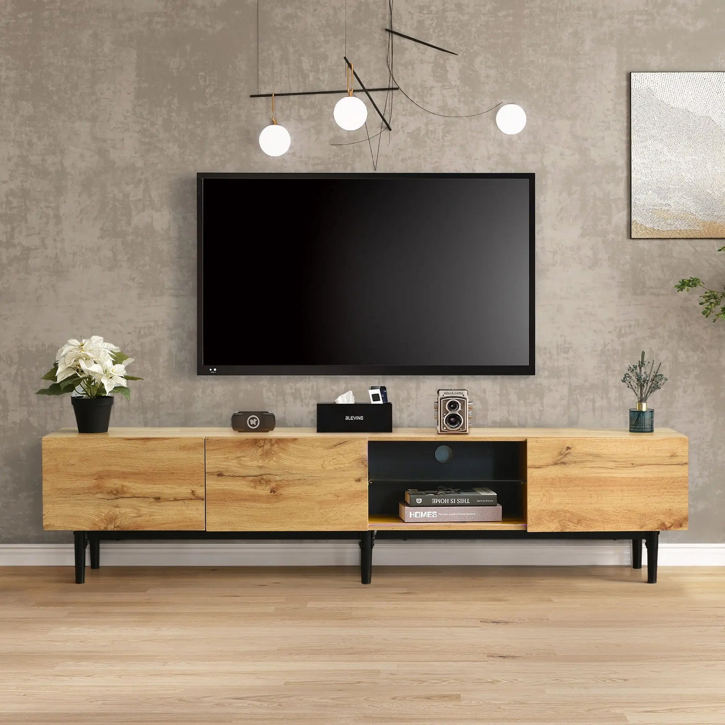 MUEBLE TV “LED WOODLINE 175” image 0