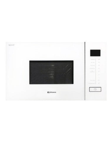 Microondas integrable con Grill Johnson 20 litros Cristal Blanco image 0
