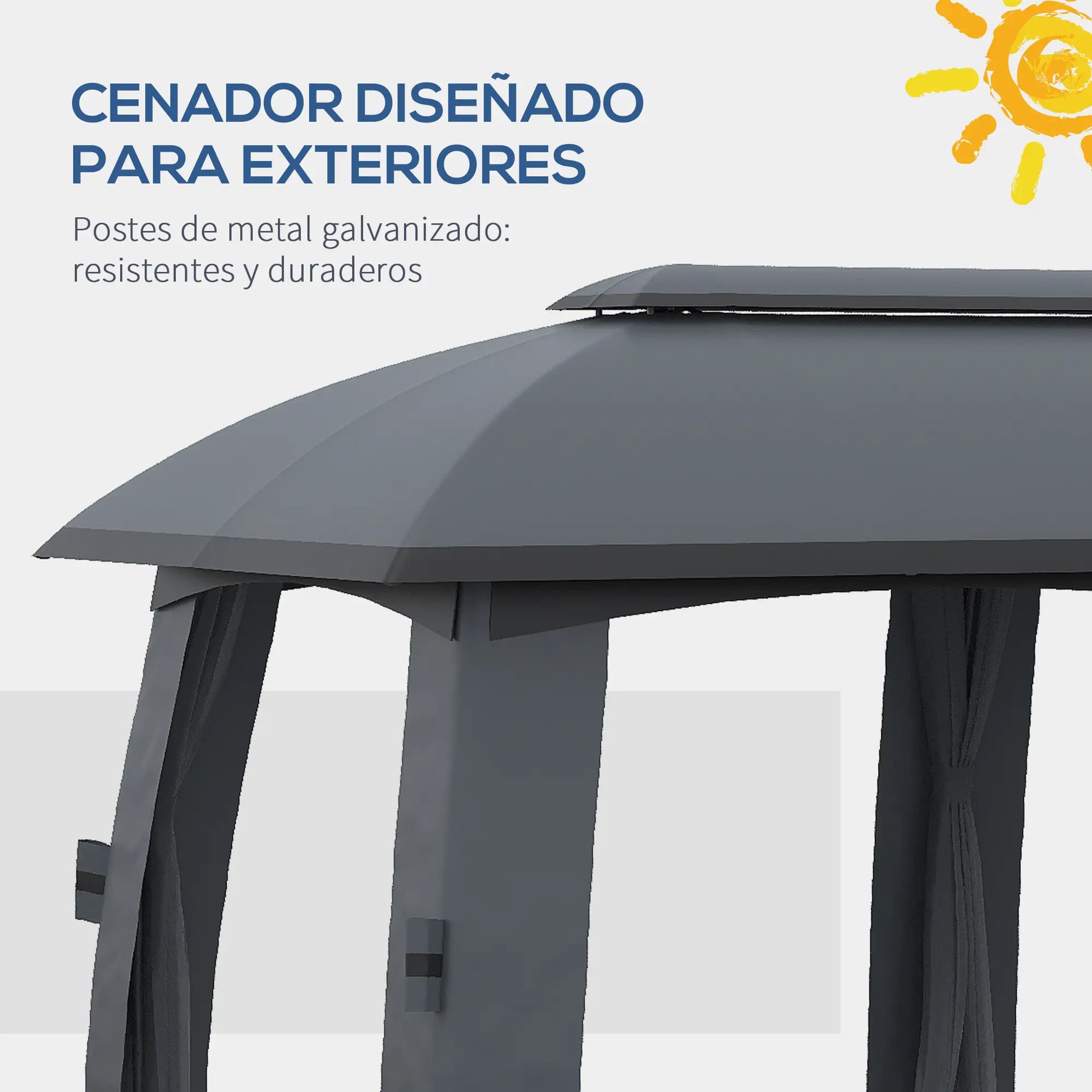 CENADOR DE JARDÍN AURELIA SHADE 3X6 image 6