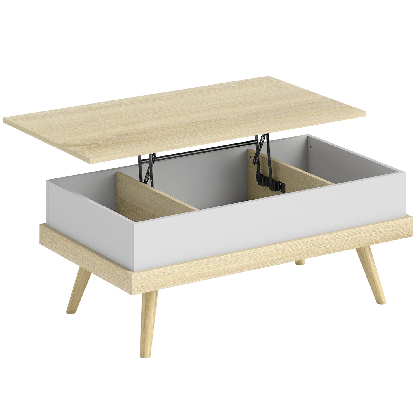 MESA DE CENTRO ELEVABLE NORDIC STORAGE image 8