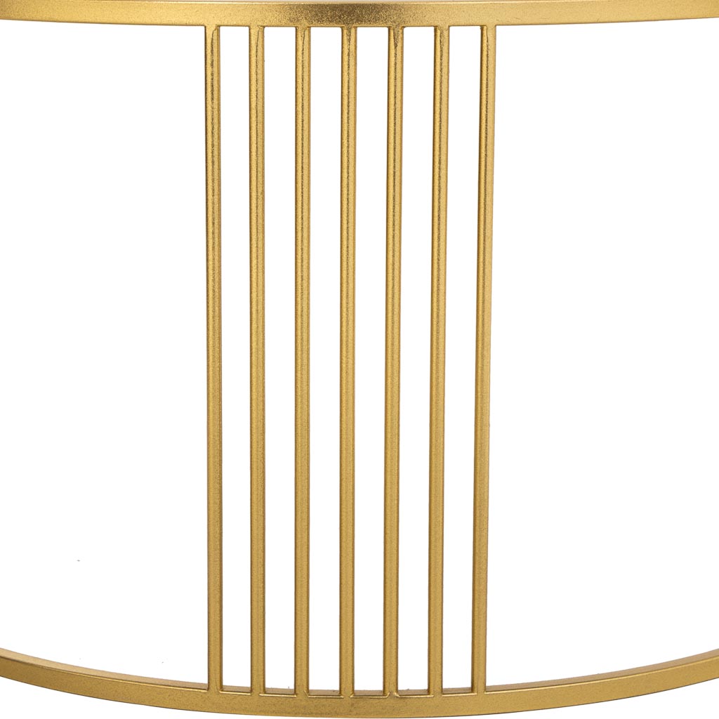 MESA DE CENTRO SANTIAGO GOLD ROUND image 7