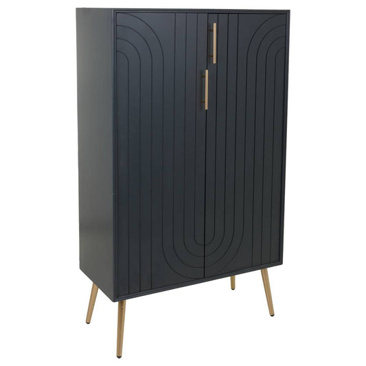 🚪 Armario Colección NIA Madera y Metal – Diseño Industrial Moderno