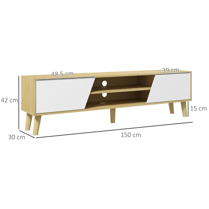 MUEBLE TV DE SALÓN 150 CM ROBLE image 6