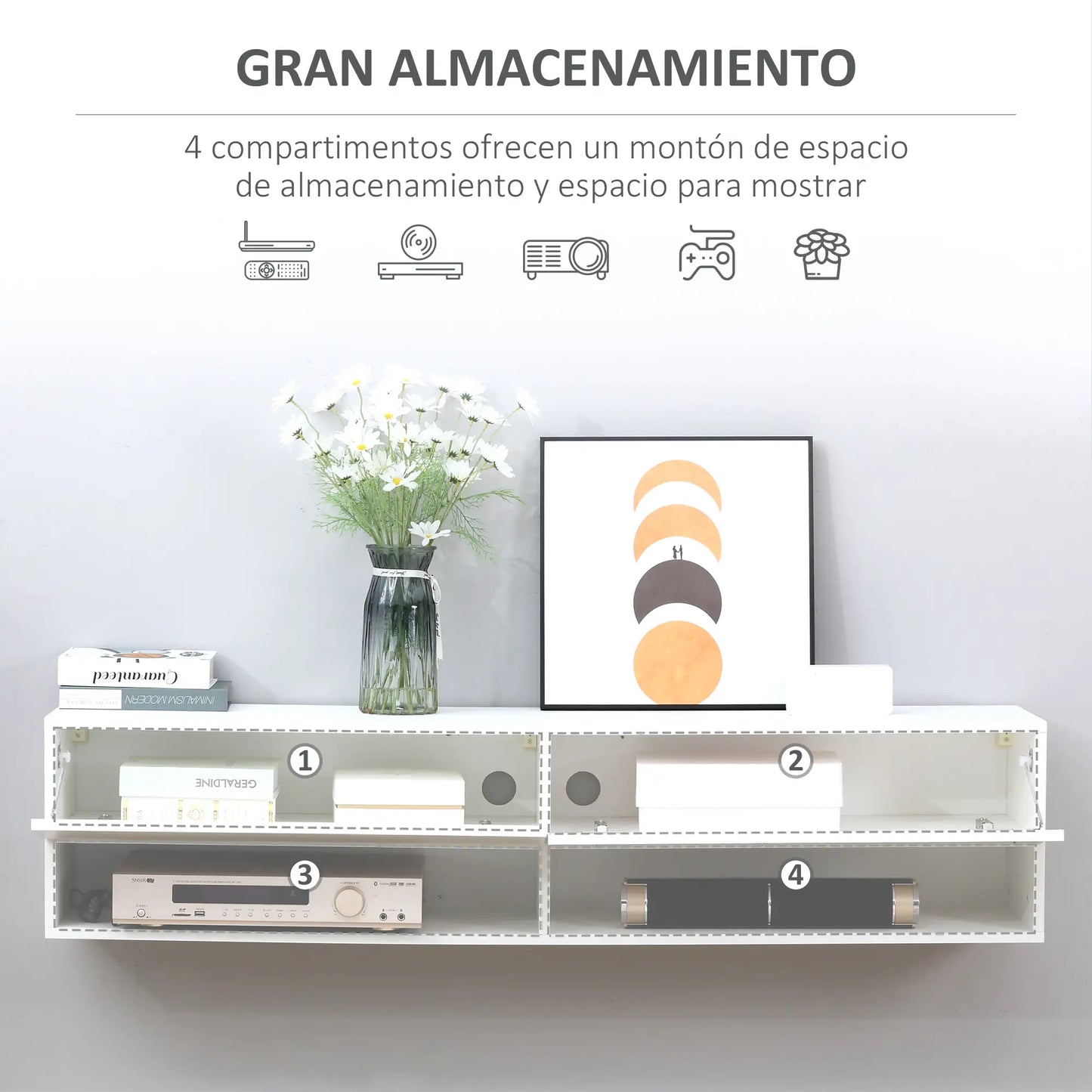 MUEBLE TV SUSPENDIDO 140 CM image 13