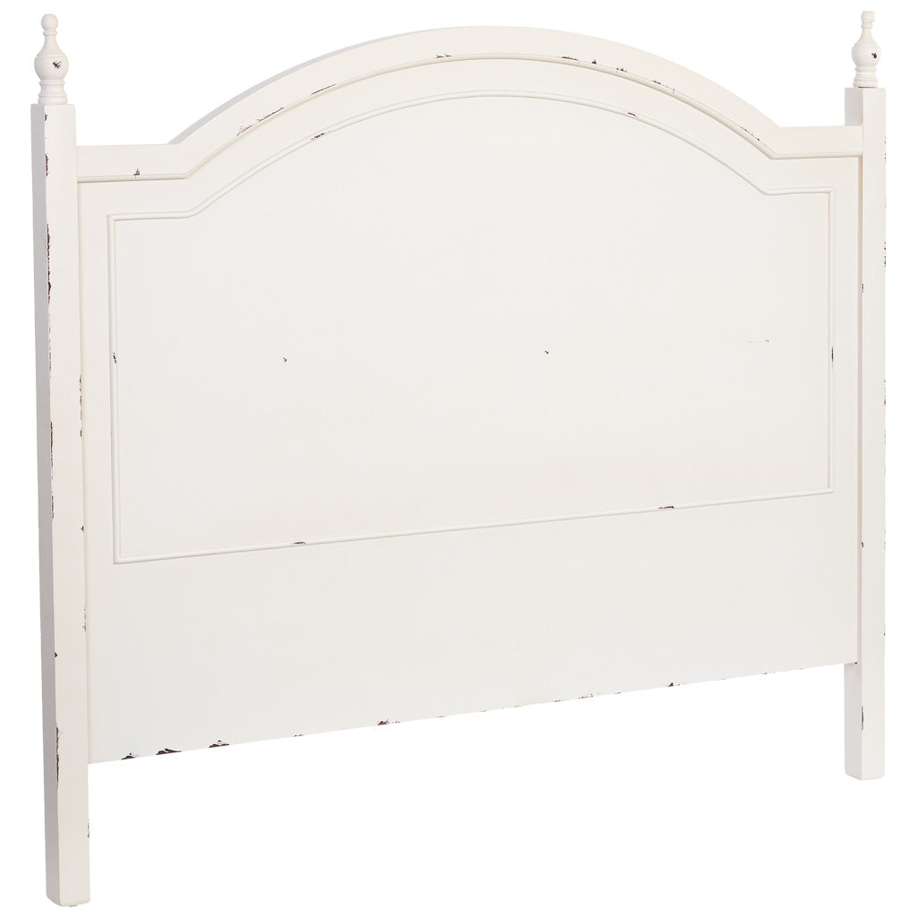 CABECERO AMANDA DE MADERA BLANCO image 0