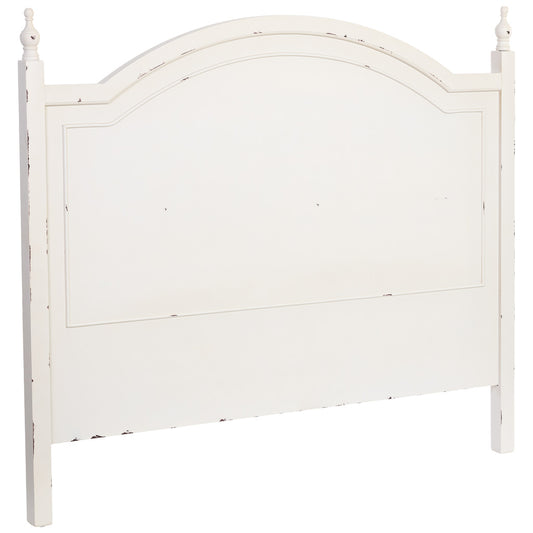 CABECERO AMANDA DE MADERA BLANCO image 0