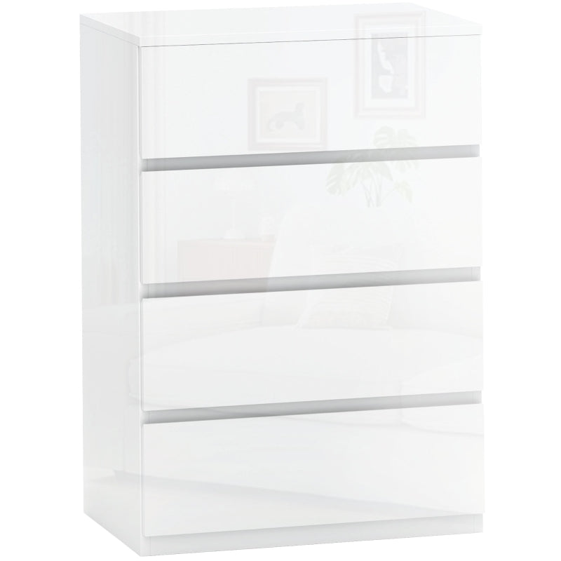 CÓMODA BRIGHTLINE 4C BLANCO BRILLO image 6