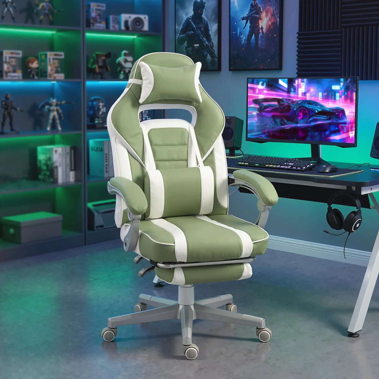 SILLA GAMING MODELO VERDE RELAX PRO image 7