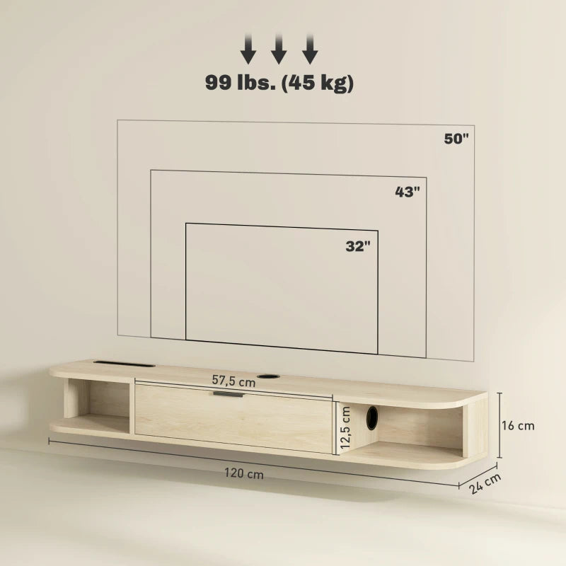 MUEBLE DE TV FLOTANTE WALLBOX 120 image 13