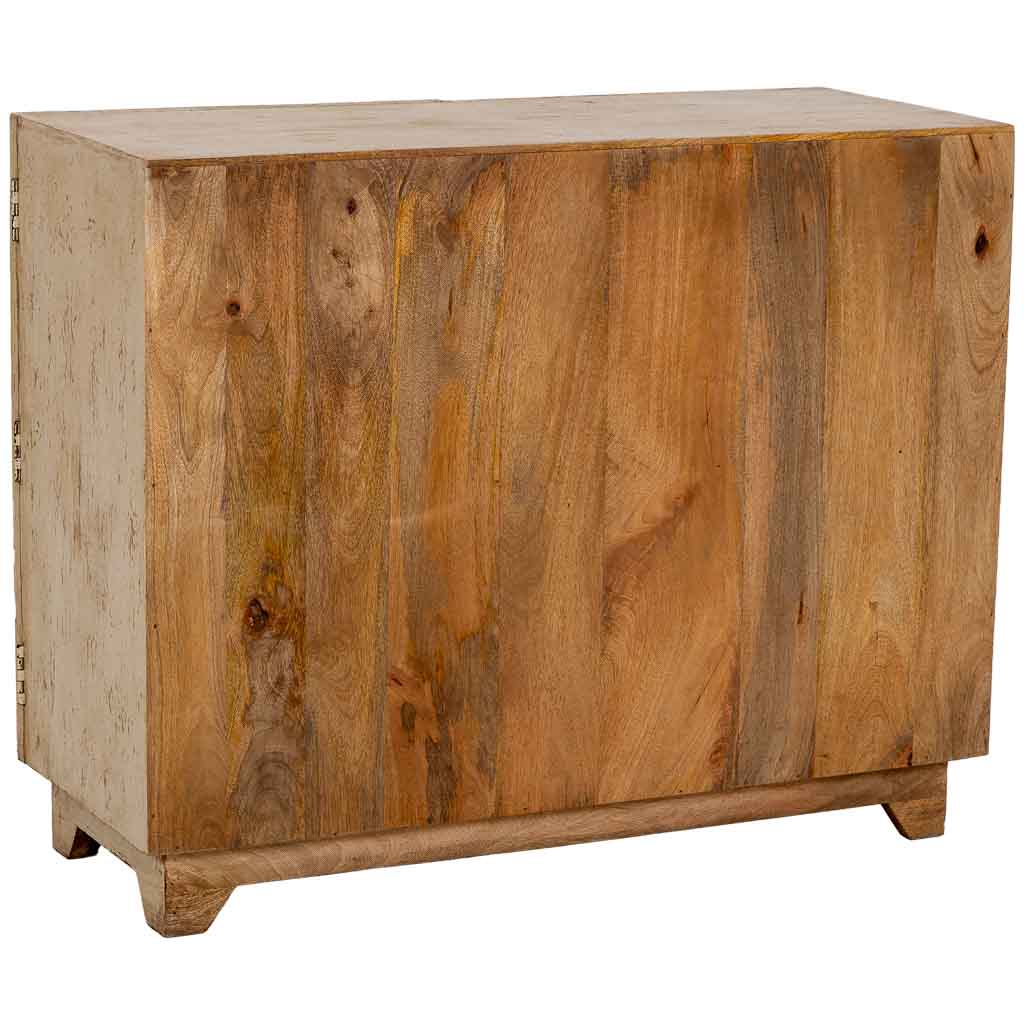 APARADOR DALIAN WHITE COMPACT ARTESANAL image 6