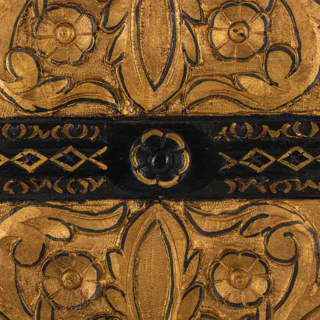 ARMARIO DALIAN ARTESANAL DE MADERA TALLADA ORO VIEJO image 3