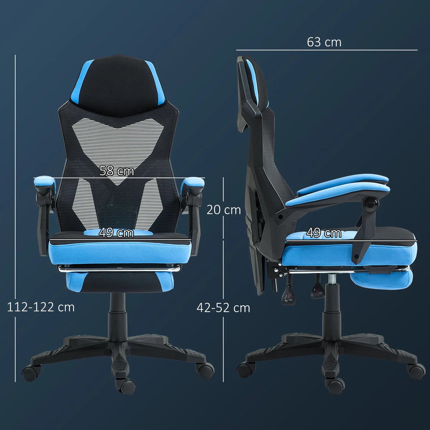 SILLA GAMING MODELO BLUEFLEX PRO image 8