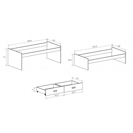 Cama compacta mod. Champion image 1