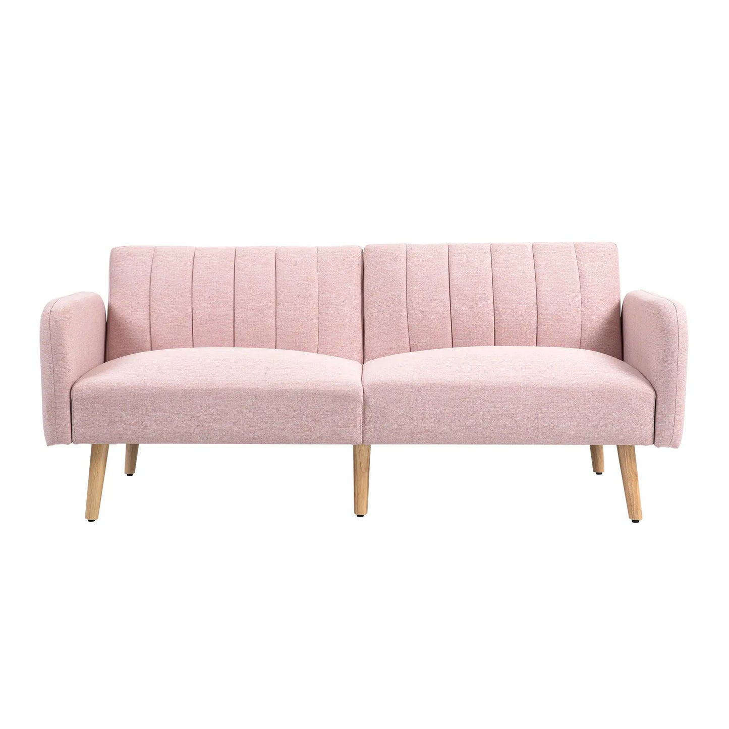 SOFÁ CAMA 3 PLAZAS MODELO ROSALIA – ROSA PASTEL image 5