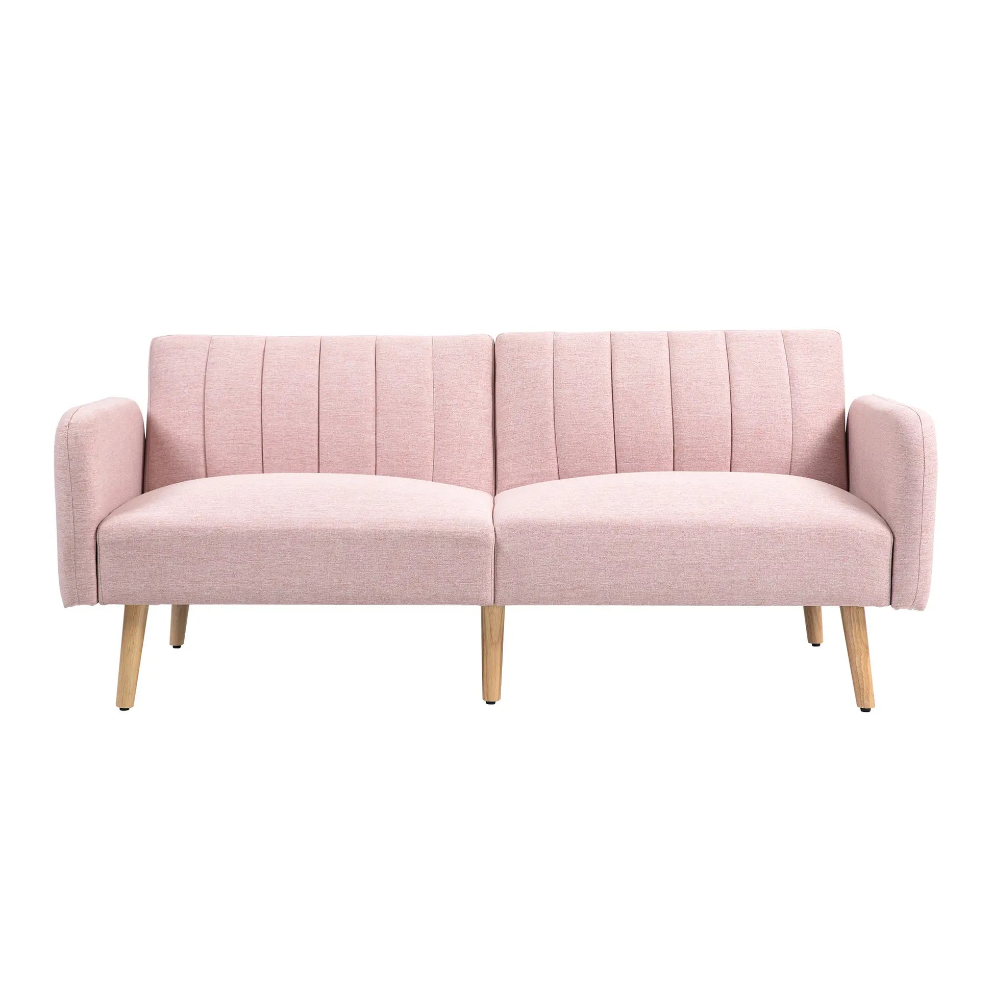 SOFÁ CAMA 3 PLAZAS MODELO ROSALIA – ROSA PASTEL image 5