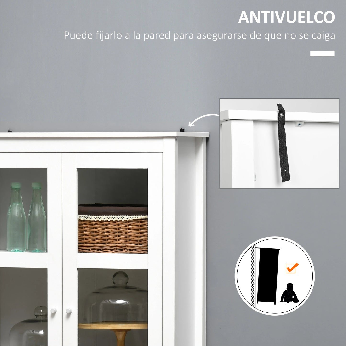 VITRINA DE SALÓN MODELO BLANCAVIT image 7