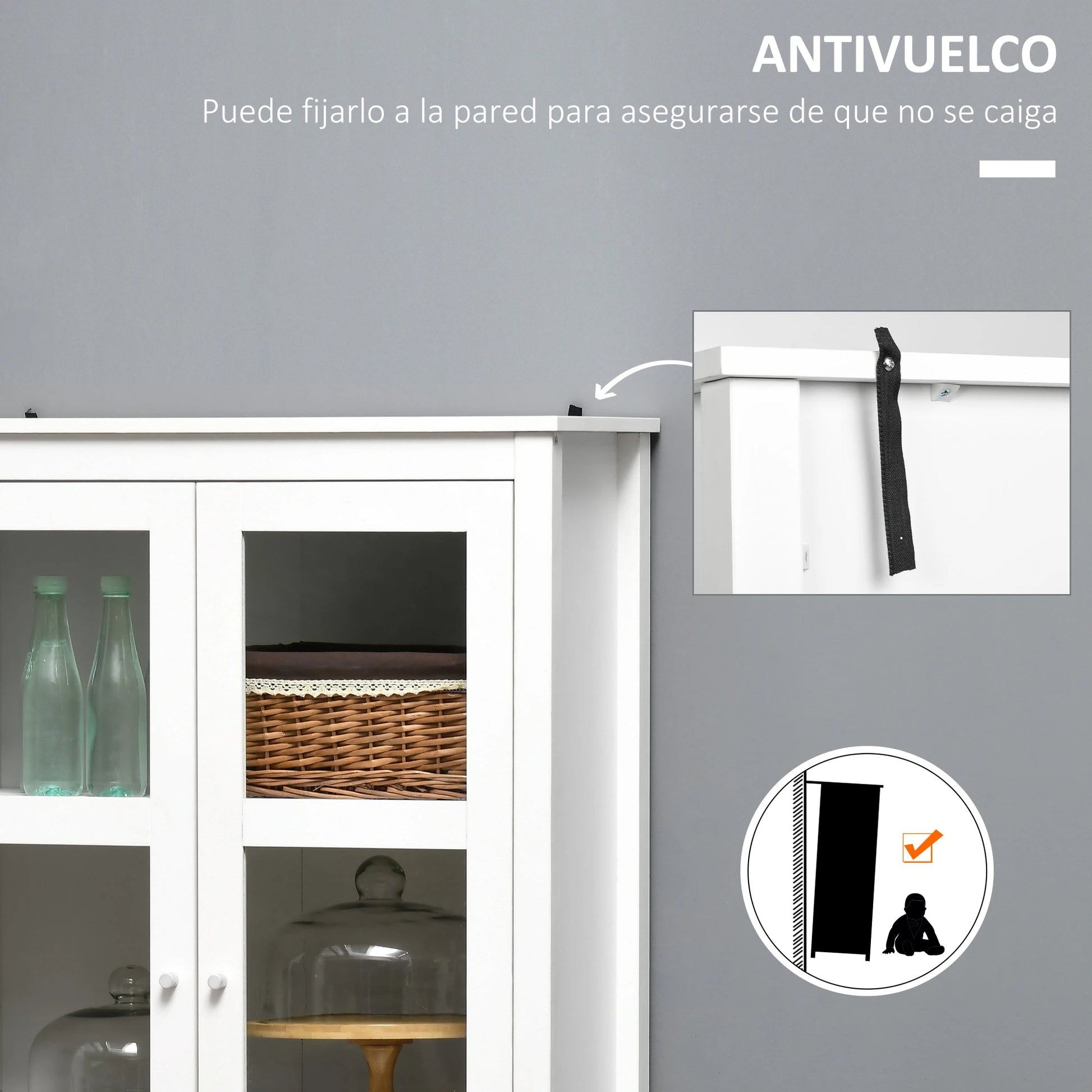 VITRINA DE SALÓN MODELO BLANCAVIT image 7
